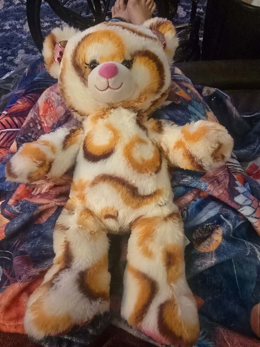Build-A-Bear Workshop Girl Scout S'mores Bear Caramel Swirl Plush Stuffed Animal